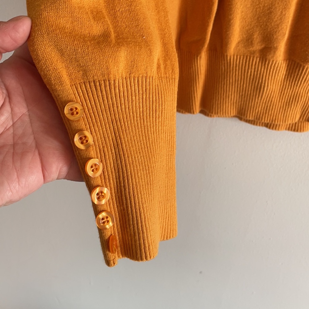 Zenana Outfitters Orange Long Sleeve Top - Picture 4 of 5